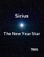 Look for Sirius � at midnight culmination � highest in the sky around midnight every New Year�s Eve.
